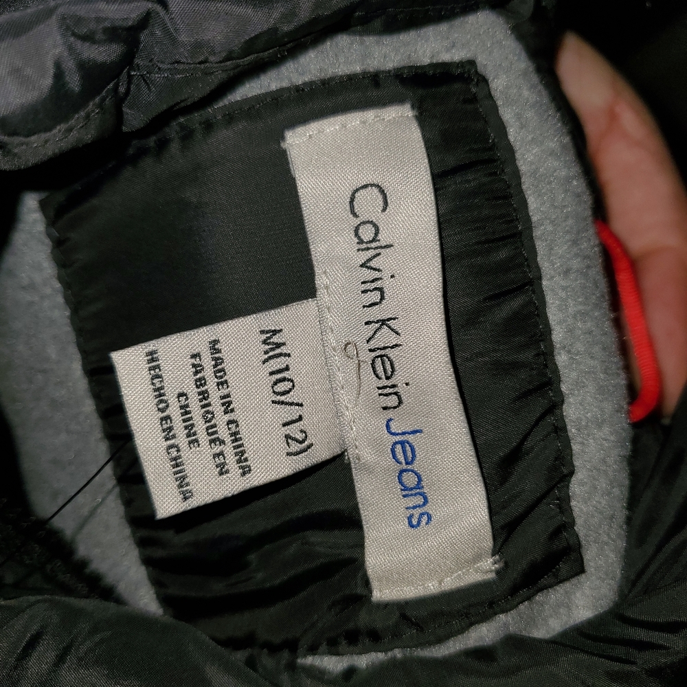 Black Calvin Klein Snow Jacket